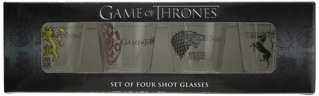 game of thrones shot glass