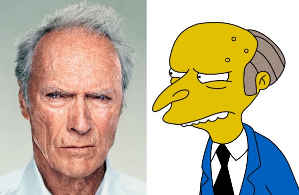 Clint Eastwood as Mr. Burns