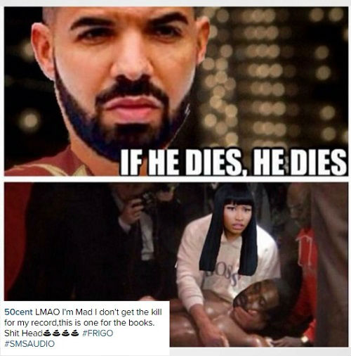 50 Cent Mocks Meek Mill With A Slew Of Memes On Instagram