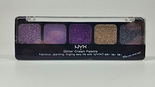 NYX Glitter Eyeshadows Palette