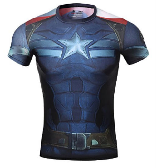 captain america costume shirt