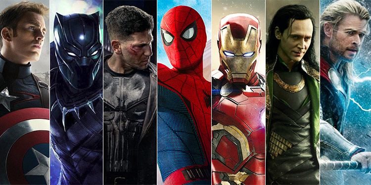 popular marvel characters