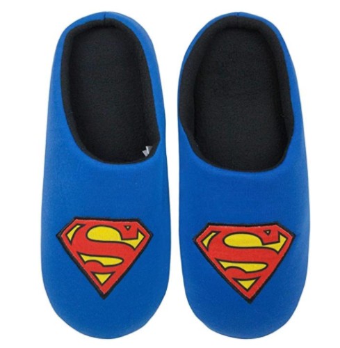 superman adult slippers