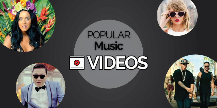 most popular music videos