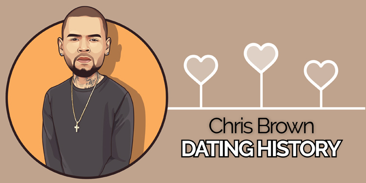 chris brown dating history