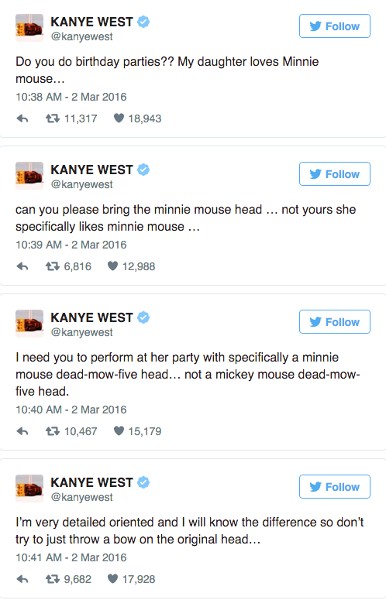 Deadmau5 kanye west tweets
