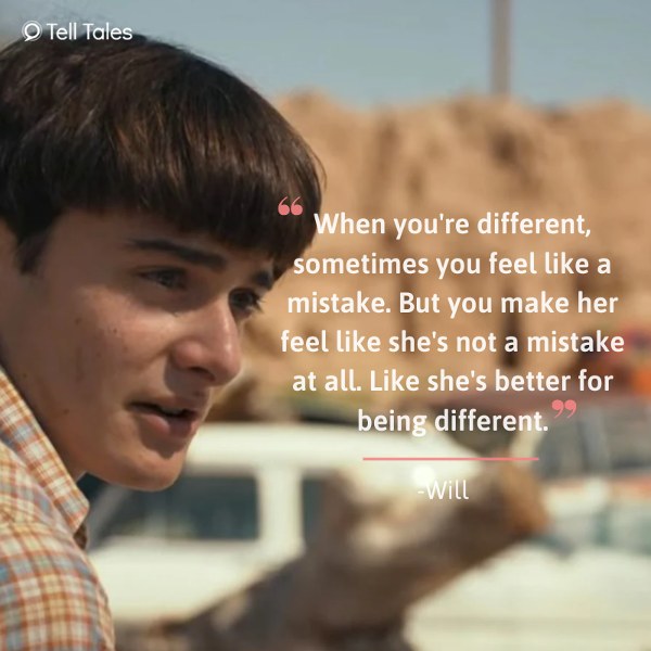 will byers stranger things quote