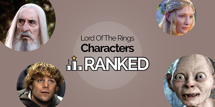 lord of the rings characters ranked