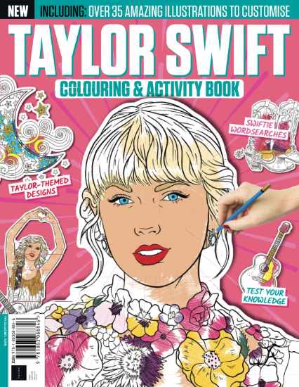 taylor swift coloring activity book