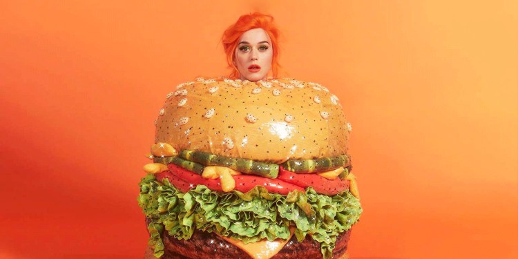 what does katy perry eat