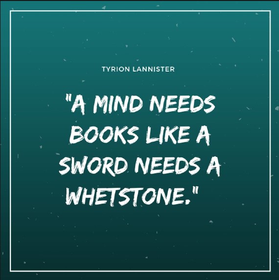 tyrion books quote