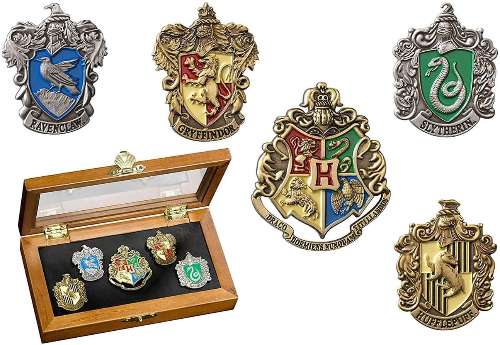 Hogwarts House Crest Pins