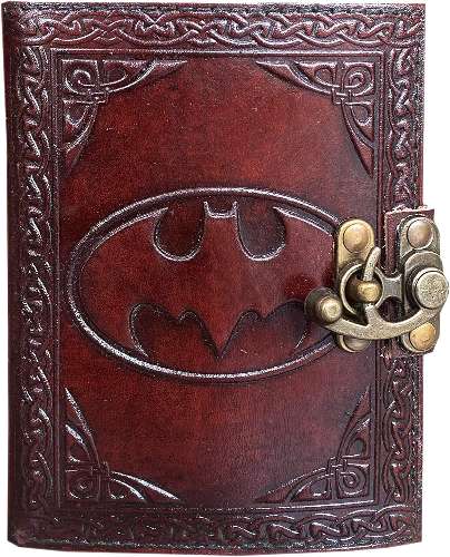 batman leather journal